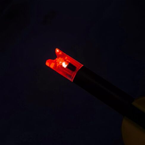Lighted Nocks for Crossbow with .300 Inside Diameter with ON/Off Switch Arrow nocks for Archery Hunting 6 Pack in Kuwait