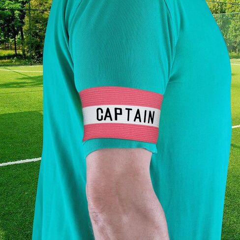 حزام يد كابتن رياضي للجنسين، حزام يد كابتن قابل للتعديل لتدريب كرة القدم للبالغين والشباب، حزام ذراع كابتن مطاطي، إكسسوارات رياضية لكرة القدم in Kuwait