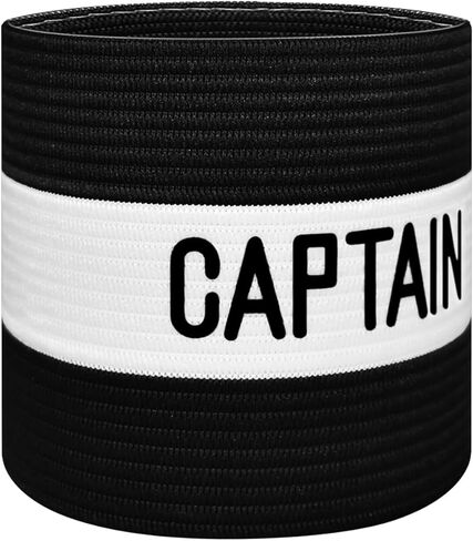 حزام يد كابتن رياضي للجنسين، حزام يد كابتن قابل للتعديل لتدريب كرة القدم للبالغين والشباب، حزام ذراع كابتن مطاطي، إكسسوارات رياضية لكرة القدم in Kuwait