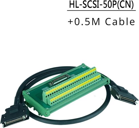 HL-SCSI-50P SCSI50 50pin Relay Terminals Adapter Board for Servo CN1 ASD-BM-50A for A2/AB(HL-SCSI-50P CN) in Saudi Arabia