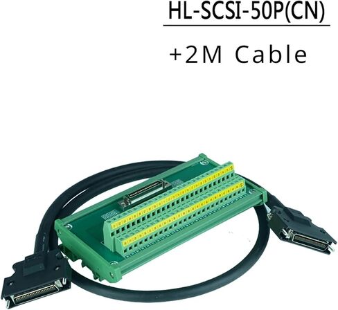 HL-SCSI-50P SCSI50 50pin Relay Terminals Adapter Board for Servo CN1 ASD-BM-50A for A2/AB(HL-SCSI-50P CN) in Saudi Arabia