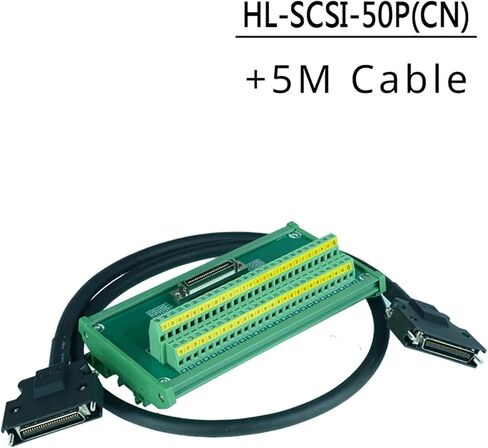HL-SCSI-50P SCSI50 50pin Relay Terminals Adapter Board for Servo CN1 ASD-BM-50A for A2/AB(HL-SCSI-50P CN) in Saudi Arabia