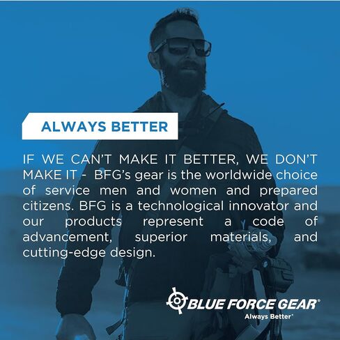 مقبس محروق مصبوب من Blue Force - مرفق حبال تثبيت QD مع مقبس فصل سريع - ملحقات حبال تثبيت دوارة تكتيكية - بوليمر مصبوب - حزام من 1 بوصة إلى 1.25 بوصة in Kuwait