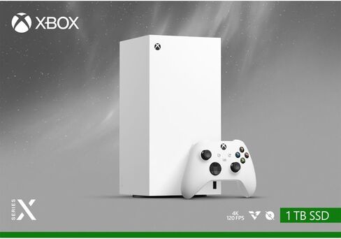Microsoft EP2-00692 Xbox Series X 1TB All-Digital Console (Disc-Free Gaming) - Robot White with Dual Controller (Robot White & Carbon Black) Bundle with 3 YR CPS Enhanced Protection Pack in Saudi Arabia