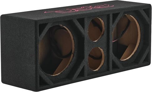 حاوية مكبر صوت Voceteo DS18 لمكبرات الصوت 2X 8 متوسطة المدى و2X 4 | لمسة نهائية من السجاد الأسود | يتضمن كابل مكبر صوت ذو 4 موصلات OFC بطول 12 قدمًا | صندوق تشوشيرو العالمي in Saudi Arabia