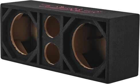 حاوية مكبر صوت Voceteo DS18 لمكبرات الصوت 2X 8 متوسطة المدى و2X 4 | لمسة نهائية من السجاد الأسود | يتضمن كابل مكبر صوت ذو 4 موصلات OFC بطول 12 قدمًا | صندوق تشوشيرو العالمي in Saudi Arabia