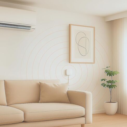 Noise Monitoring Device for Airbnb | Noise & Occupancy Sensor | Indoor Noise, Motion & Temperature Monitor | Privacy-Safe for Rentals, Offices & Homes in Saudi Arabia