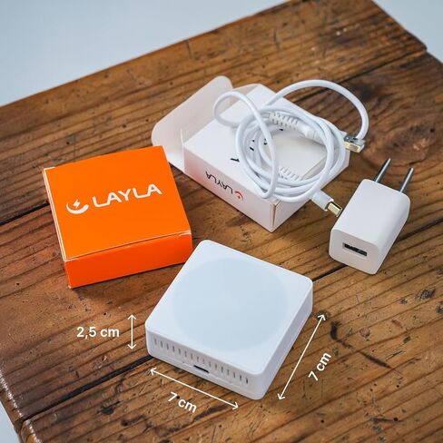 Noise Monitoring Device for Airbnb | Noise & Occupancy Sensor | Indoor Noise, Motion & Temperature Monitor | Privacy-Safe for Rentals, Offices & Homes in Saudi Arabia