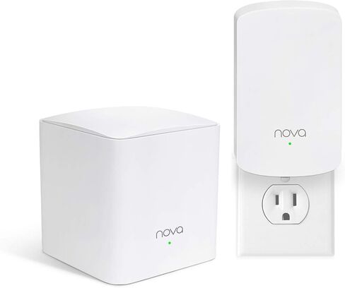 Tenda AX3000 WiFi 6 Mesh System Nova MX12 - Whole Home Covers up to 7000 sq.ft - Dual-Band Mesh Network for 160+ Devices - 1.7 GHz Quad-Core CPU - Replaces Wireless Router - 3-Pack(2025 New Version) in Kuwait