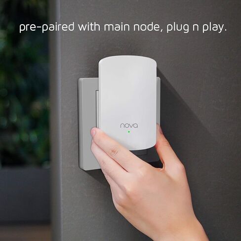 Tenda AX3000 WiFi 6 Mesh System Nova MX12 - Whole Home Covers up to 7000 sq.ft - Dual-Band Mesh Network for 160+ Devices - 1.7 GHz Quad-Core CPU - Replaces Wireless Router - 3-Pack(2025 New Version) in Kuwait