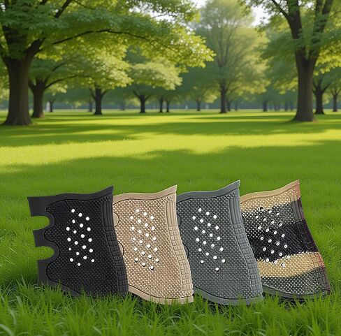 Tactical Rubber Grip Glove Sleeve Slip-On Ventilated Grip Grips for Glock in Saudi Arabia