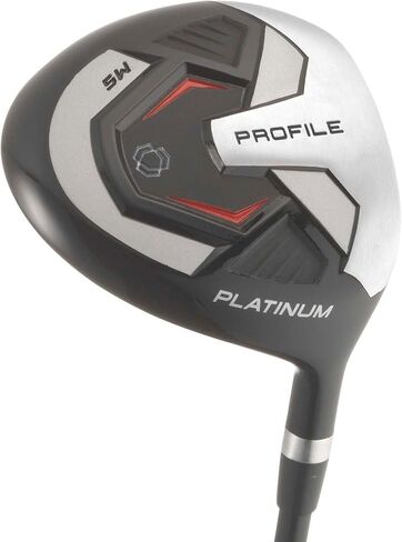 مجموعة ويلسون للرجال من Profile Platinum Complete Golf Club - حقيبة لليد اليمنى، حقيبة واقفة in Saudi Arabia