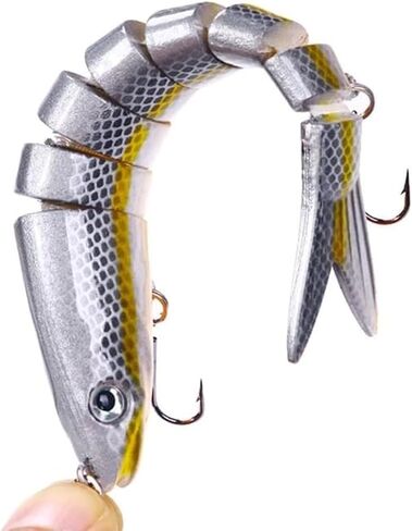 Multi - Joint Swimbait Fishing Lure, Great for Various Fish in Saudi Arabia