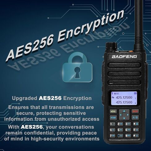 BAOFENG ترقية DR-1801UV DMR راديو AES256 رقمي/تناظري اتجاهين راديو طويل المدى DM-1801 نسخة مطورة بطارية 2200 مللي أمبير وظيفة الرسائل القصيرة 1024 قناة in Saudi Arabia