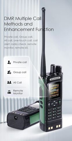 BAOFENG جديد DM32 DMR لاسلكي تخاطب 10 واط محاكاة رقمية نظام تحديد المواقع APRS UHF VHF DMR الرقمية والتناظرية AM FM راديو DM-32 in Saudi Arabia
