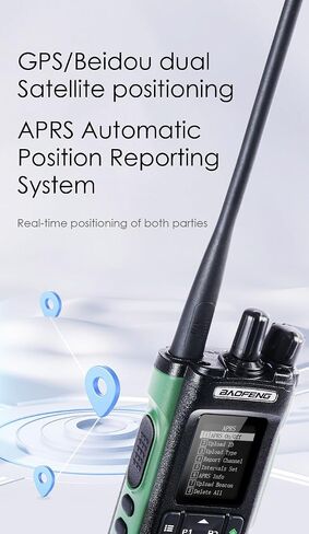BAOFENG جديد DM32 DMR لاسلكي تخاطب 10 واط محاكاة رقمية نظام تحديد المواقع APRS UHF VHF DMR الرقمية والتناظرية AM FM راديو DM-32 in Saudi Arabia