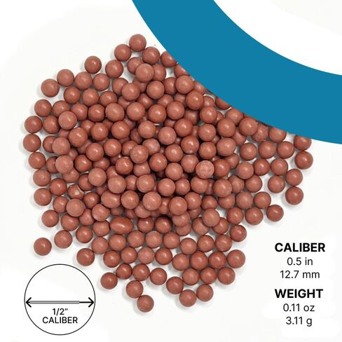 PGN Biodegradable Clay Slingshot Ammo - Straight & Precise Practice Slingshot Ammo - Non-Toxic Pocket Slingshot Ammo in Saudi Arabia