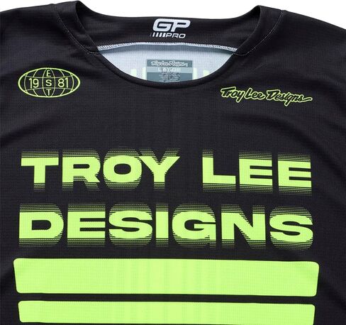 Troy Lee Designs GP Pro Adult Moto Jersey ، يمزج بين أبيض/أزرق ، متوسط in Saudi Arabia