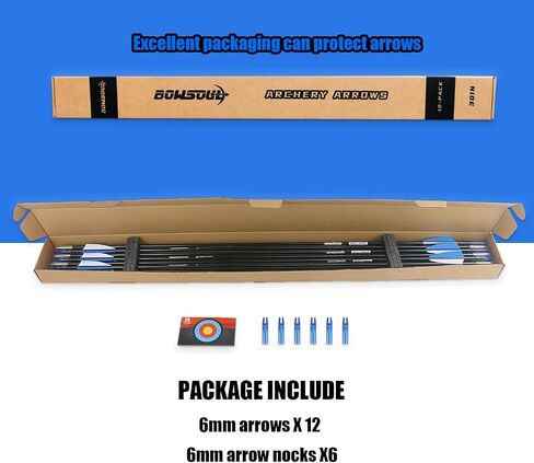 28“ Archery Arrows Training Practice Target Arrows for Kids Youth or Beginners Safe Blunt Points Durable Shaft on Recurve Bows Youth Bow and Longbows(Pack of 12) in Saudi Arabia