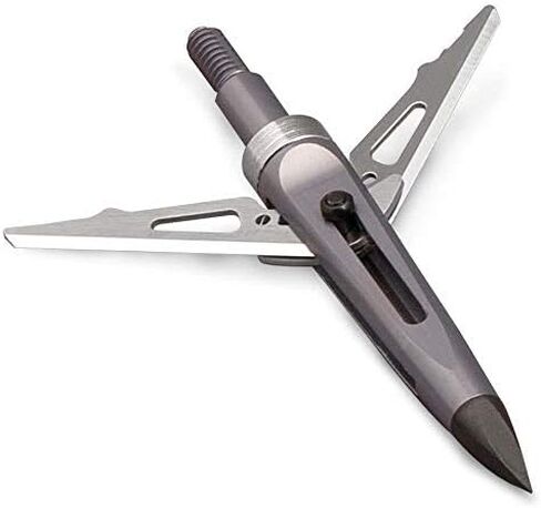 New Archery Products Killzone 2 Blade Rear-Deploying Bow Hunting Mechanical Broadheads with 2" Cutting Diameter & Spring-Clip Design - 3 Pack in Saudi Arabia