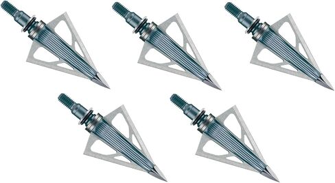 New Archery Products NAP Thunderhead Hunting Micro Grooved Ferrule Diamize Sharpened Fixed Blade 5 Pieces Broadhead Set in Saudi Arabia