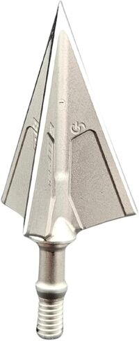 G5 Montec M3 Solid Fixed 3-Blade Broadheads | 3-Pack | 100/125 Grains | Razor Sharp 1-Piece Construction | Screw in | Compound & Recurve Compatible in Kuwait
