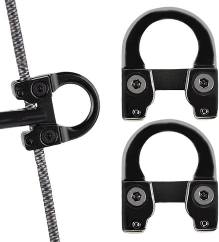 Archery Compound Bow D Loop Serving, D Ring Buckle Release Nocking Loop,Release Aids in Kuwait