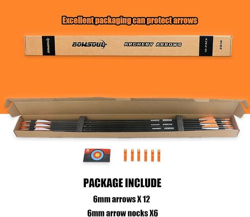 31“ Archery Arrows Training Practice Target Arrows for Kids Youth or Beginners Streamlined Points Durable Shaft on Recurve Bows Youth Bow and Longbows(Pack of 12) in Saudi Arabia