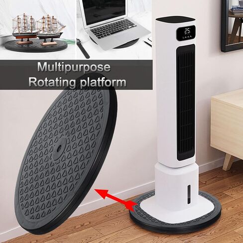 Rotating Turntable Monitor Platform Plate, 360° Stand, Rotating Platform with Steel Ball Bearings, Non-Slip, for TV, Monitors, Speakers, Bonsai Plants (Size : 25cm) in Saudi Arabia