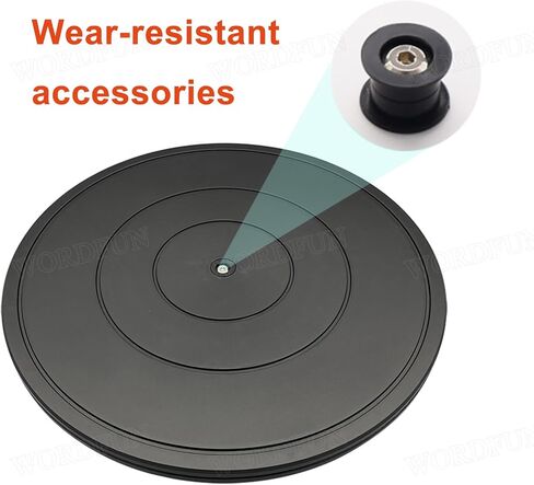 Rotating Turntable Rotating Monitor Stand, 360° Manual Rotating TV Stand, Turntables Base, for Packing, Processing, Assembly, Carving, Bonsai in Saudi Arabia