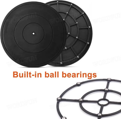 Rotating Turntable Rotating Monitor Stand, 360° Manual Rotating TV Stand, Turntables Base, for Packing, Processing, Assembly, Carving, Bonsai in Saudi Arabia