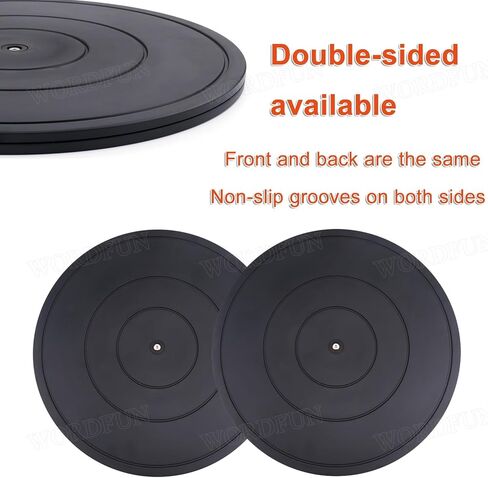 Rotating Turntable Rotating Monitor Stand, 360° Manual Rotating TV Stand, Turntables Base, for Packing, Processing, Assembly, Carving, Bonsai in Saudi Arabia