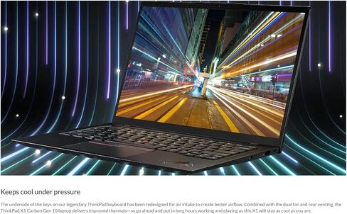 Lenovo ThinkPad X1 Carbon Gen 10 Intel Core i7-1280P 14" WUXGA (1920x1200) IPS 400nits Anti-Glare, Touch, 32GB RAM, 1TB NVMe SSD, Backlit KYB Fingerprint Reader, Win11 Pro in Saudi Arabia