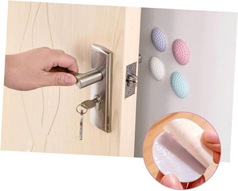 Uonlytech Thick Crash Pad for Door Rear Wall Collision Pad Wall Stick Absorbers Mute Easy Install in Saudi Arabia