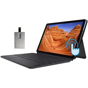 Lenovo Ideapad Duet 3i 10.3" FHD Touchscreen Laptop, Intel Celeron N4020, 4GB RAM, 64GB eMMC Storage, 5MP Webcam, Graphite Gray, Windows 11, 32GB Snowbell USB Card in Saudi Arabia