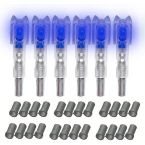 Crossbow Lighted Nocks 6 Pack LED Nocks with Bushings for .285 .305 Bolts in Kuwait