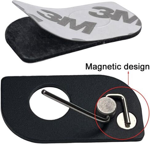 4Pcs Archery Recurve Bow Arrow Rest Adhesive Magnetic Arrow Rest Stick on Back Arrow Rest for Recurve Bow Hunting Shooting Targeting Right and Left Hand in Kuwait