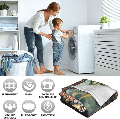 Fishing Gifts for Men, Fishing Fish Flannel Throw Blanket, Cozy Fleece Soft Stuff Blankets Gift for Dad Fisherman Couch Sofa Bed 50" x 40" in Saudi Arabia