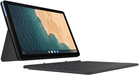 Lenovo Ideapad Duet 3i 10.3" FHD Touchscreen Laptop, Intel Celeron N4020, 4GB RAM, 64GB eMMC Storage, 5MP Webcam, Graphite Gray, Windows 11, 32GB Snowbell USB Card in Saudi Arabia