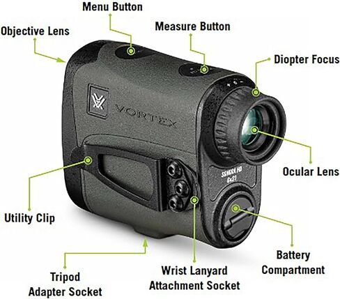 Vortex Optics Sonora HD 1800 Laser Rangefinder in Saudi Arabia