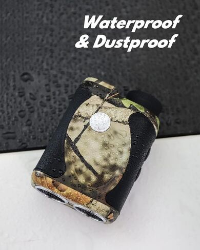 WOSPORTS Hunting Rangefinder، 800/1200 Yards Laser Range Finder مع وضع صيد القوس (الزاوية، الارتفاع، المسافة الأفقية)، اهتزاز قفل الهدف، المسح الضوئي، حقيبة حمل متضمنة in Kuwait