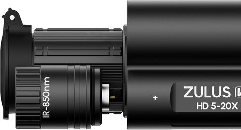 DNT Optics Zulus HD V2 نطاق رؤية رقمي نهاري/ليلي مع جهاز تحديد المدى بالأشعة تحت الحمراء والليزر وآلة حاسبة باليستية in Kuwait