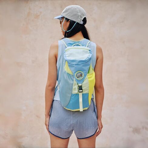 Packable Backpack, Lightweight Hiking Daypack for Men & Women, 18L Foldable Water-Resistant Small Backpack with Color Block Design for Outdoor Trekking Camping Travel in Saudi Arabia