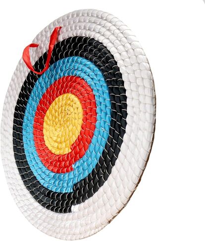 Archery Target - Backyard Straw Archery Target for Recurve Compound or Longbow - 20 Inch Traditional Bow Arrow Target for Kids Youth Adult Archery Hunting Practice in Saudi Arabia