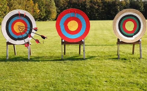 Archery Target - Backyard Straw Archery Target for Recurve Compound or Longbow - 20 Inch Traditional Bow Arrow Target for Kids Youth Adult Archery Hunting Practice in Saudi Arabia
