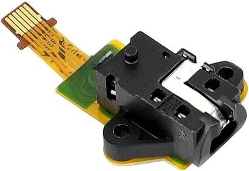 VANJUNN Replacement Earphone Connector Jack Plug Port With Flex Cable for Nintendo Switch 2 Headphone Tail Plug with Board for NS 2 (1 PCS) in Saudi Arabia