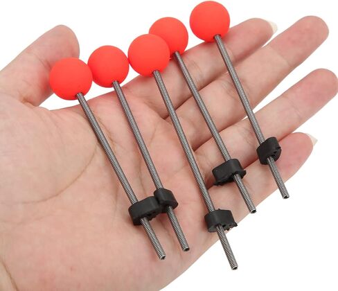 Topyond 5pcs Portable Winter Ice Fishing Rod Pole Tip for Outdoor Winter Fishing Tackle Auxiliary Equipment in Saudi Arabia