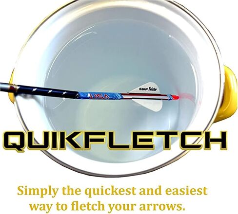 New Archery Products NAP Quikfletch Quikspin Speed Hunter Arrow Fletching System Pack of 6 in Saudi Arabia