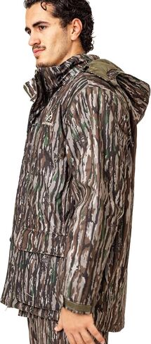 Realtree Men's Edge/Timber Camo Hunting Insulated Cold Weather Parka Jacket - Waterproof, Mid-weight and Super Warm in Kuwait