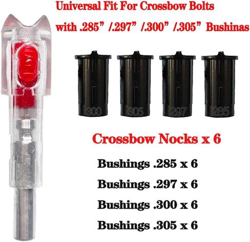 6PCS Led Lighted Nocks for Arrows with .285 .297 .300 .305 Inside Diameter in Saudi Arabia